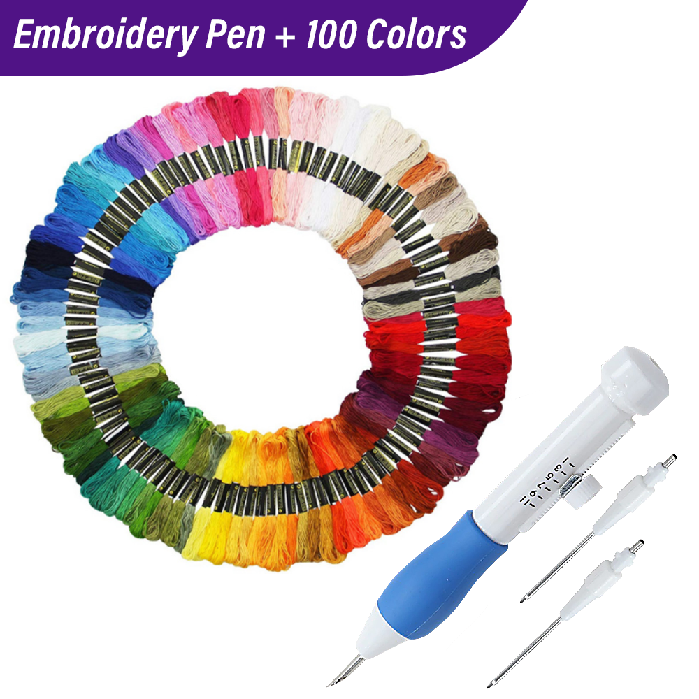 Magic Embroidery Pen Kit