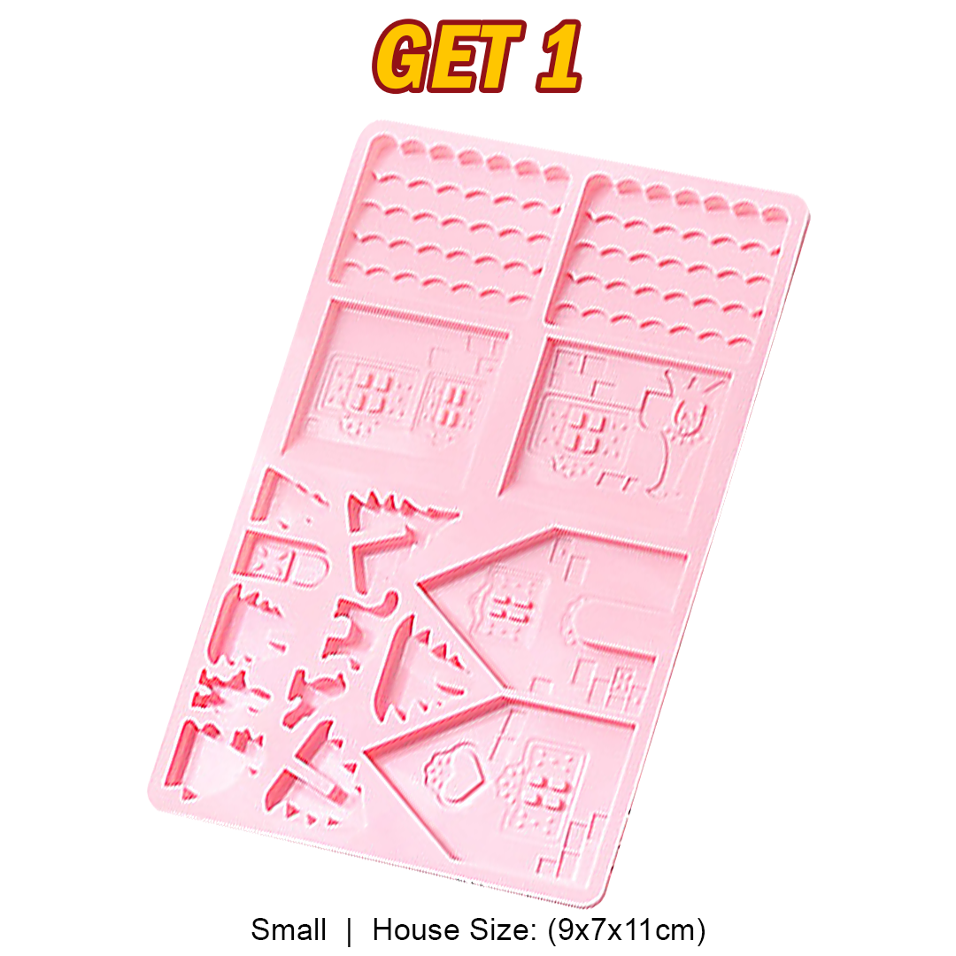 DIYMe! Gingerbread House Mold Set