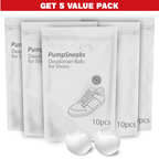 PumpSneaks Deodorizer Balls for Shoes