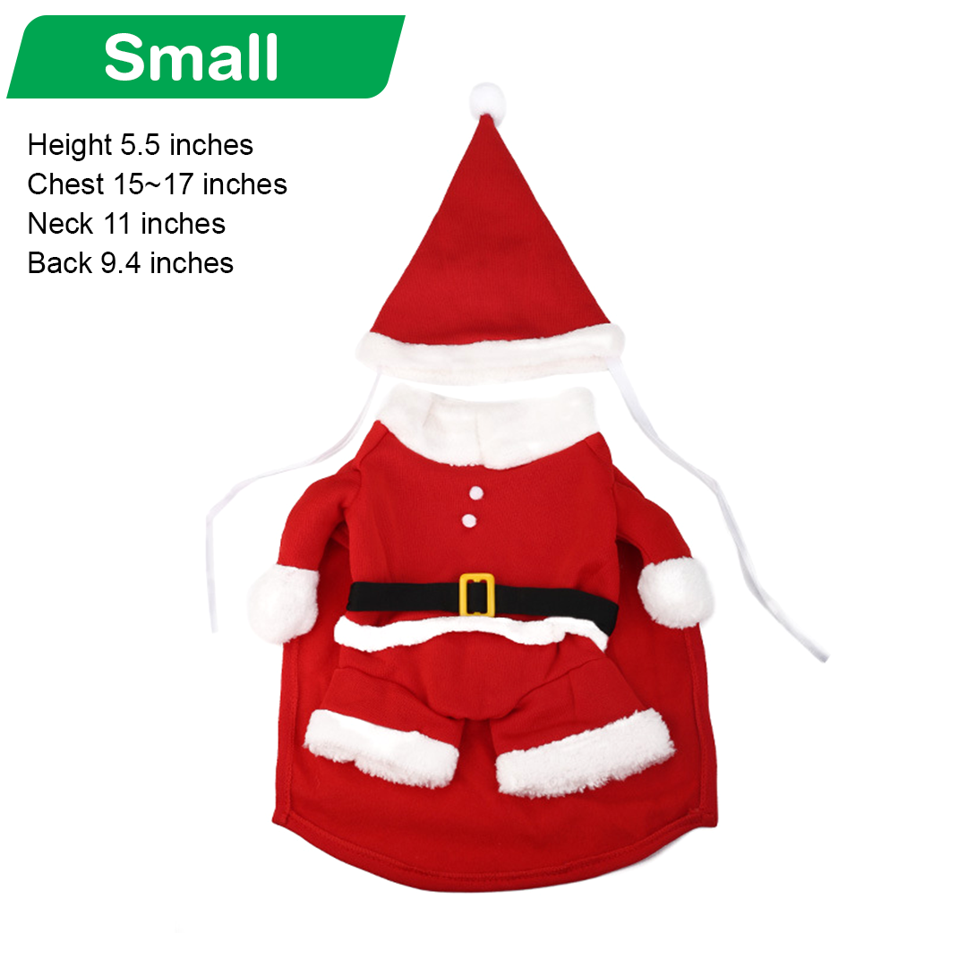 PoshPaws Pet Santa Claus Costume