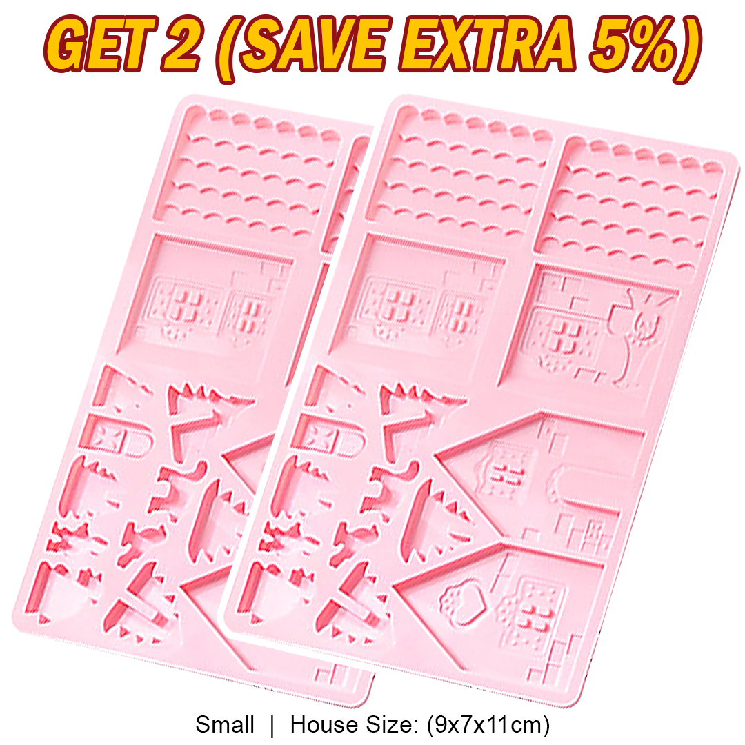 DIYMe! Gingerbread House Mold Set