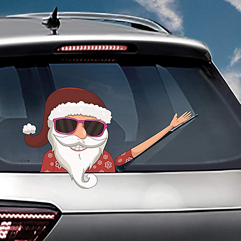 MYXH Christmas Car Wiper Sticker