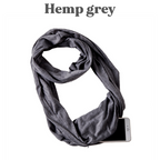 PoshSecret Travel Infinity Scarf With Secret Pockets