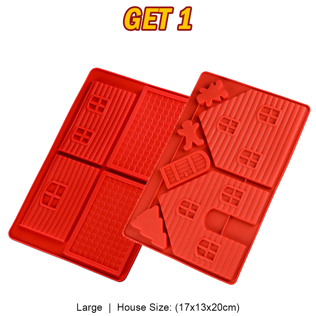 DIYMe! Gingerbread House Mold Set