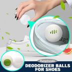 PumpSneaks Deodorizer Balls for Shoes