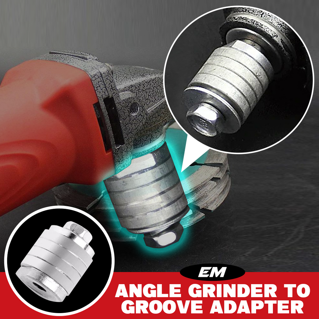 EM Angle Grinder to Groove Adapter