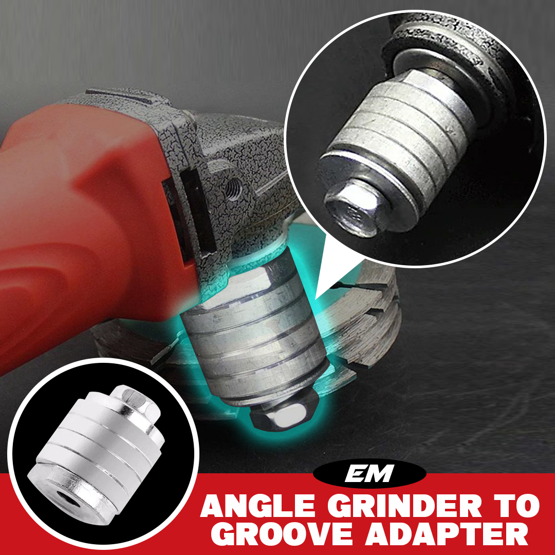 EM Angle Grinder to Groove Adapter