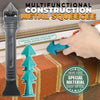Multifunctional Construction Metal Squeegee