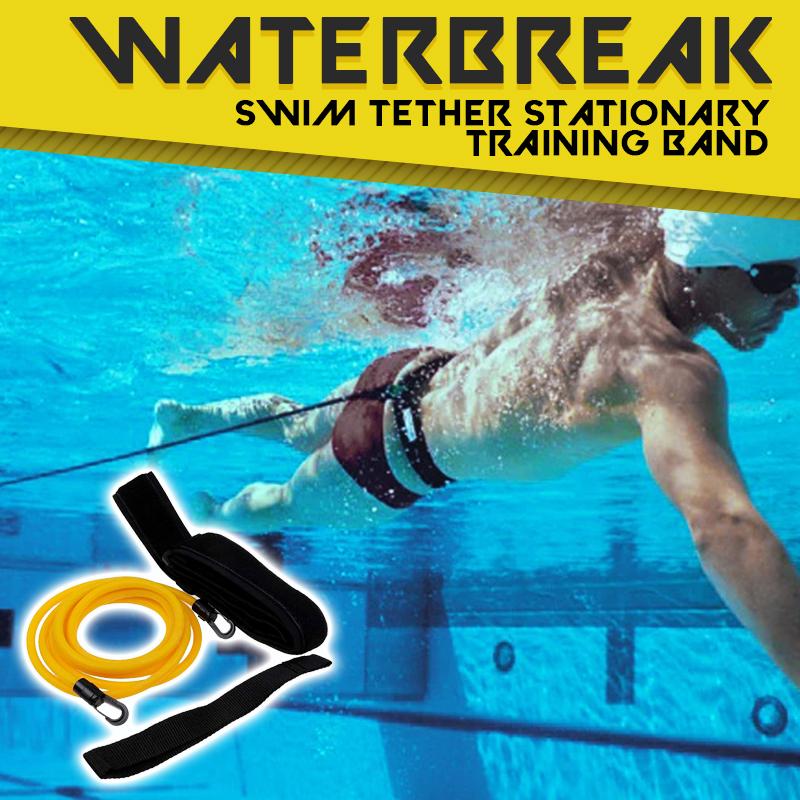WaterBreak Swim Tether Stationary Training Band