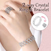 Two-way Crystal Ring &amp; Bracelet