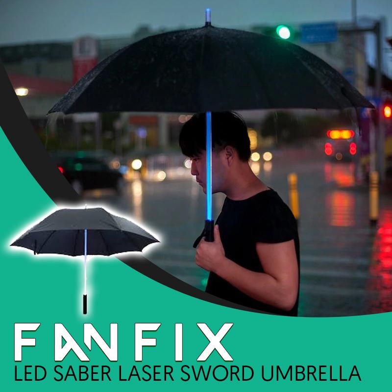 FanFix LED Saber Laser Sword Umbrella