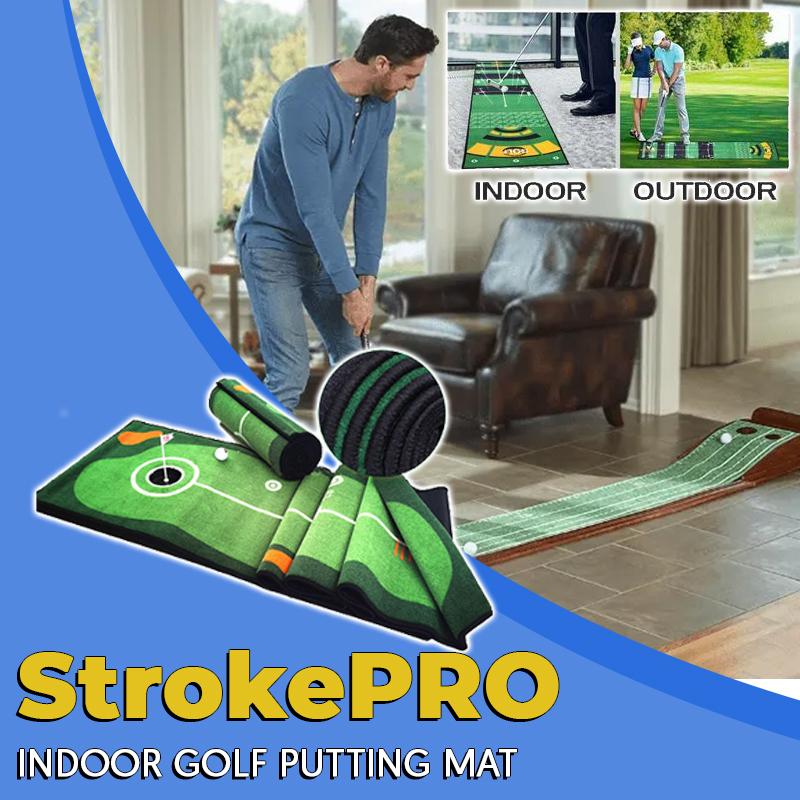 StrokePRO Indoor Golf Putting Mat