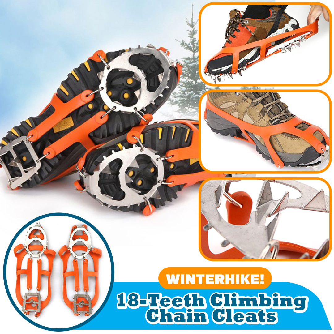 WinterHike! 18-Teeth Climbing Chain Cleats