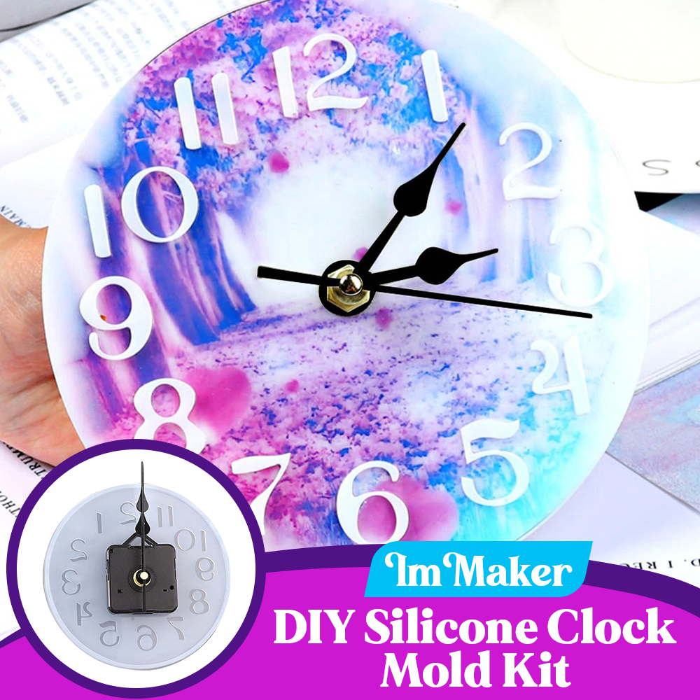 ImMaker DIY Silicone Clock Mold Kit