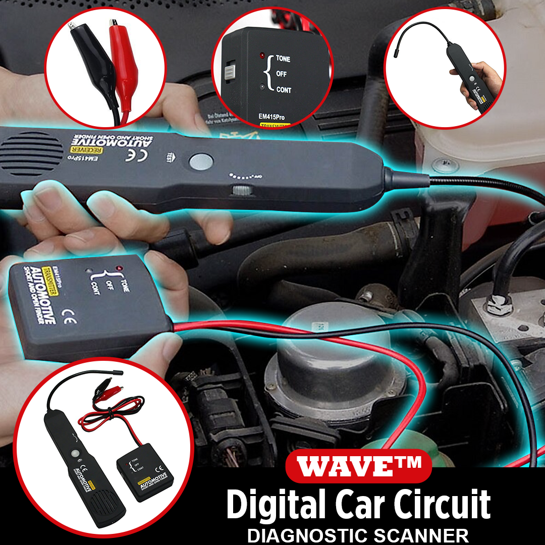 WAVE™️ Digital Car Circuit Diagnostic Scanner