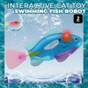 Interactive Cat Toy Swimming Fish Robot (2 PCS)