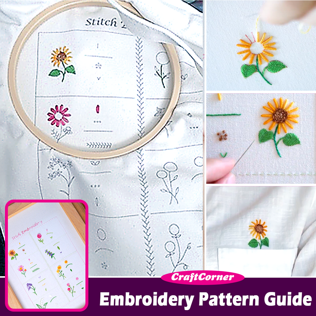 CraftCorner Embroidery Pattern Guide
