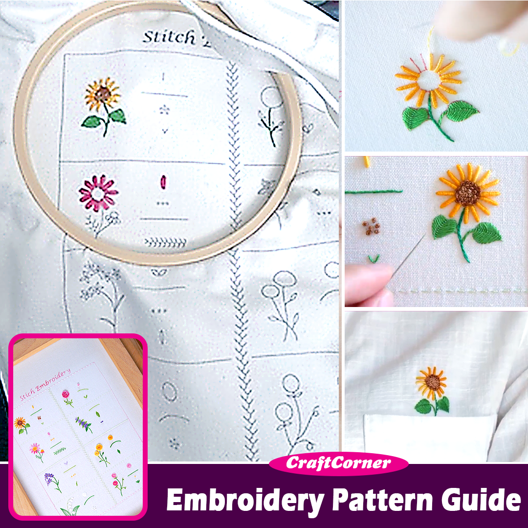 CraftCorner Embroidery Pattern Guide