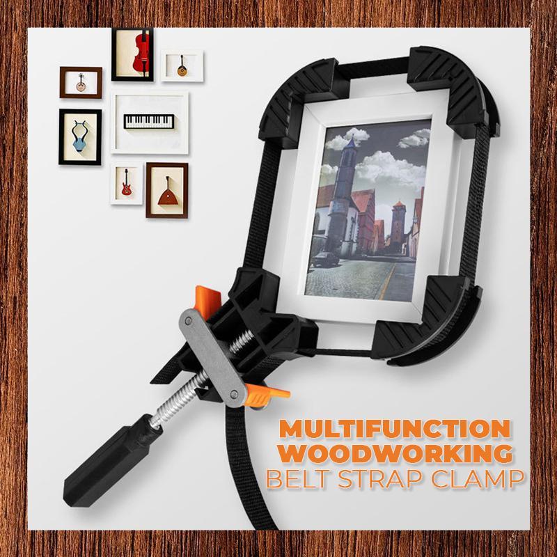 Multifunction Woodworking Belt Strap Clamp