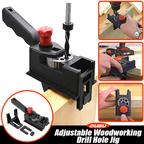 DUBU Adjustable Woodworking Drill Hole Jig