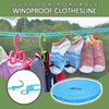 Outdoor Portable Windproof Clothesline