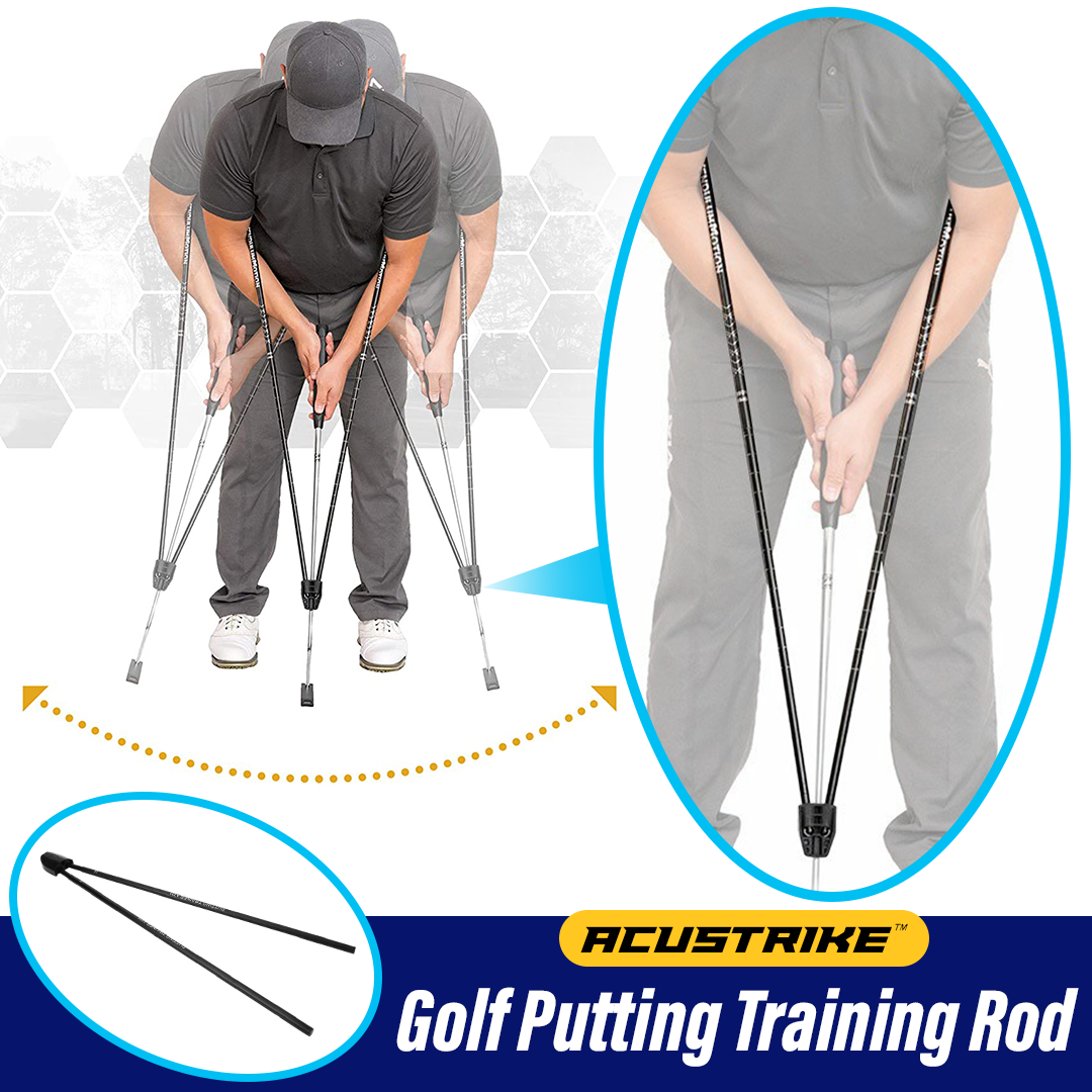AcuStrike™️ Golf Putting Training Rod