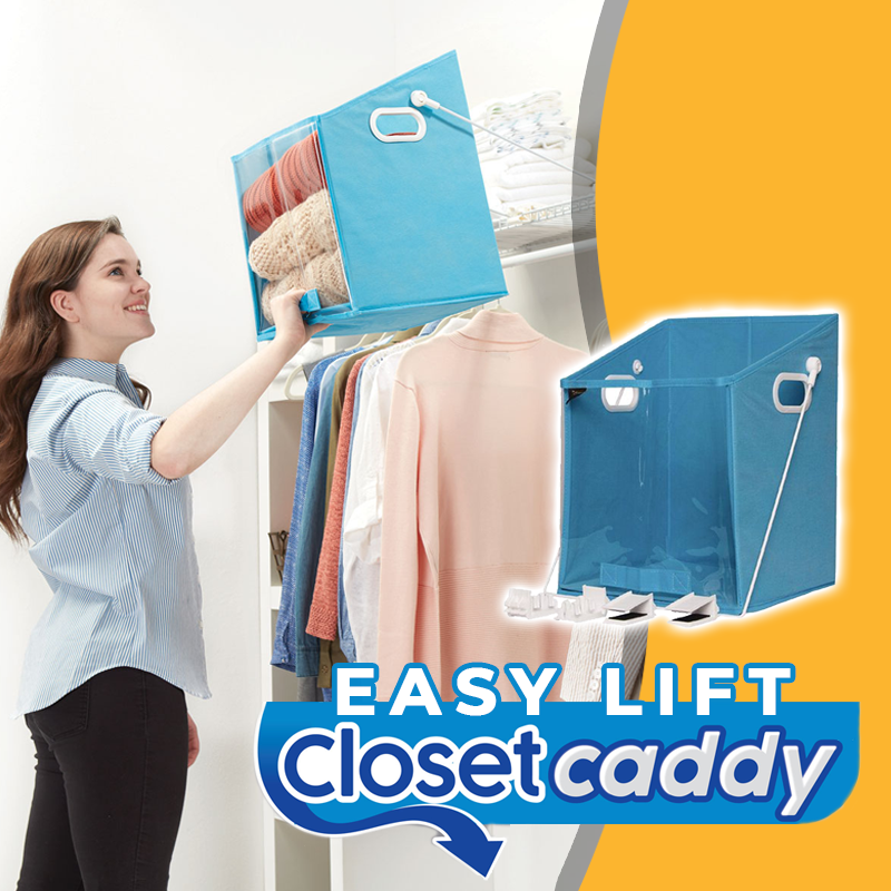 Easy Lift Closet Caddy Box
