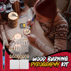 Wood Burning Pyrography Kit