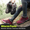 WarmToes Women Winter Thermal Villi Boots