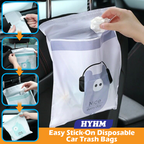 HYHM Easy Stick-On Disposable Car Trash Bags