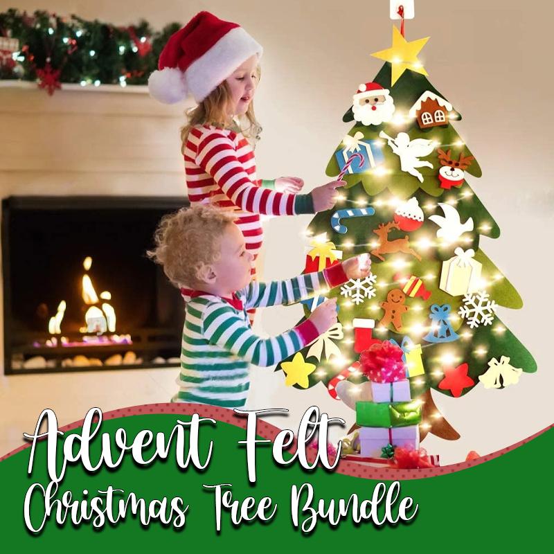 Advent Felt Christmas Tree Bundle