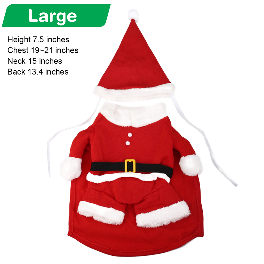 PoshPaws Pet Santa Claus Costume