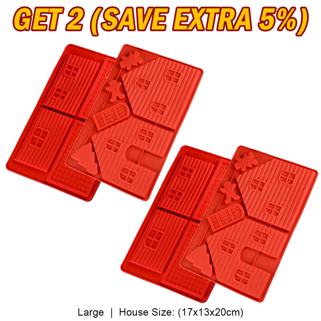 DIYMe! Gingerbread House Style Mold Set