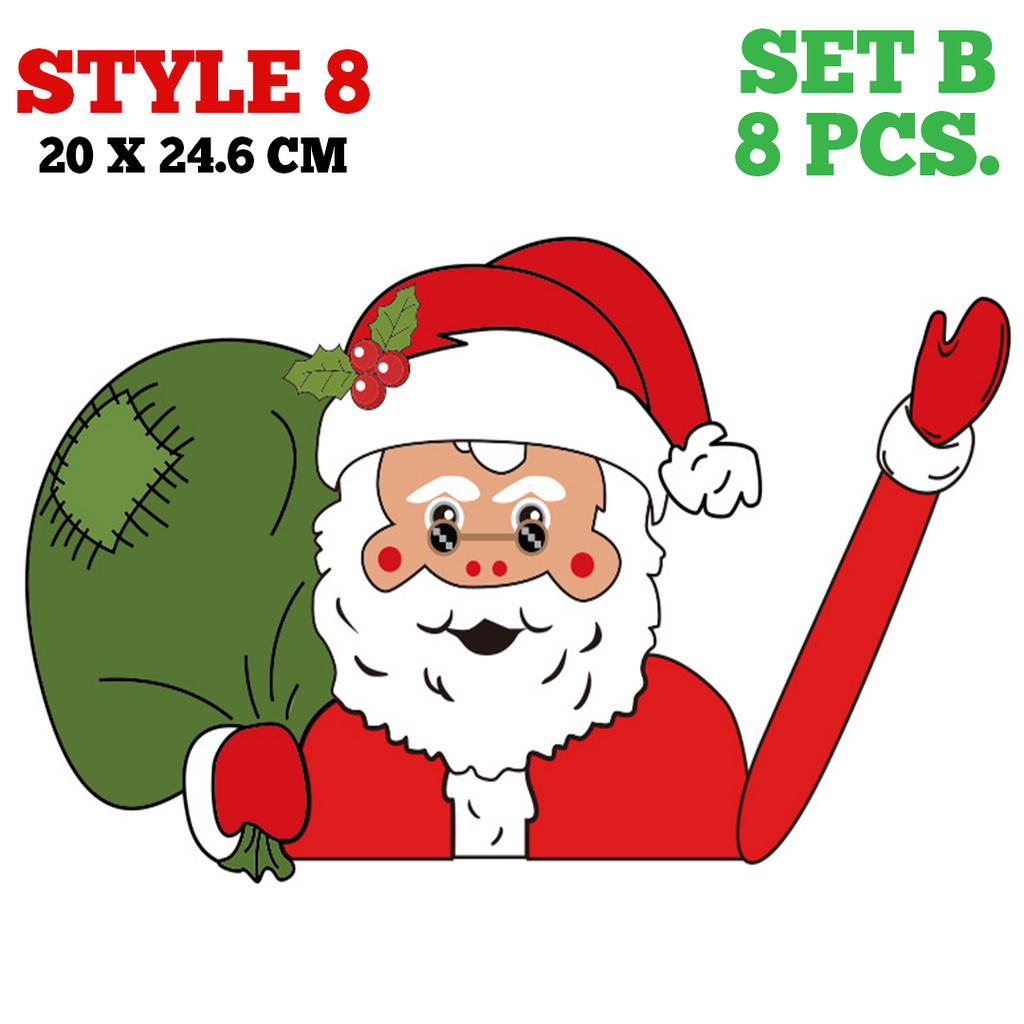 MYXH Christmas Car Wiper Sticker