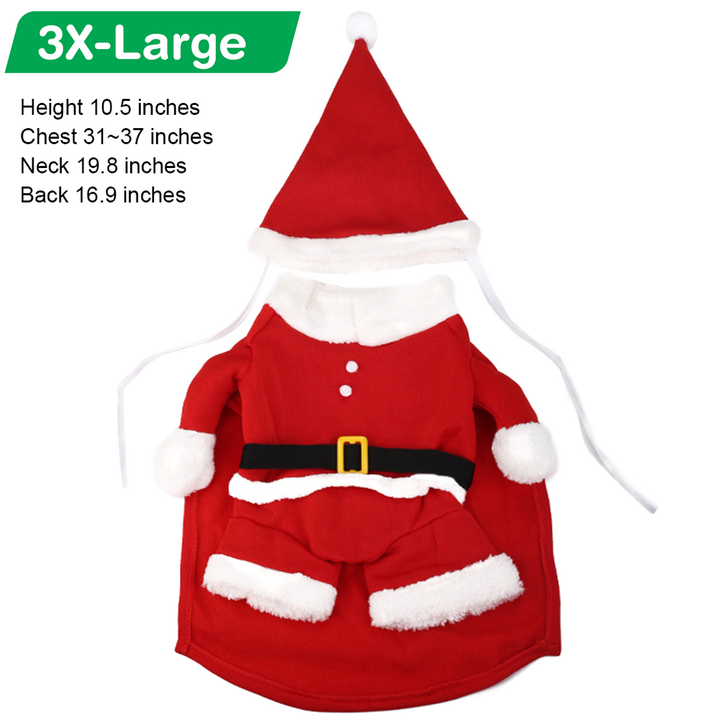 PoshPaws Pet Santa Claus Costume