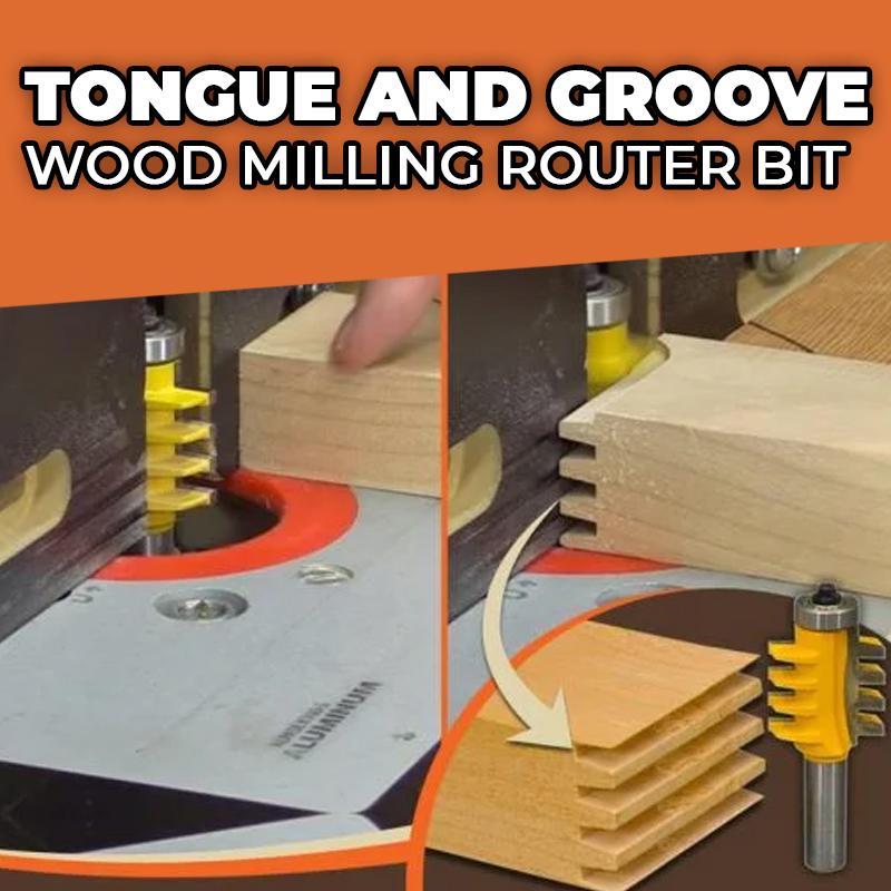 Tongue & Groove Assembly Router Bit