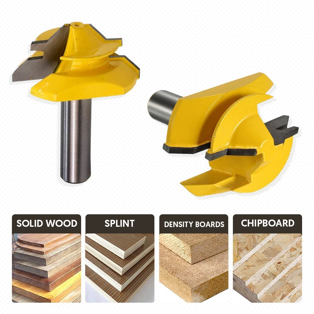 Miter Router Bit (2Pcs/Set)