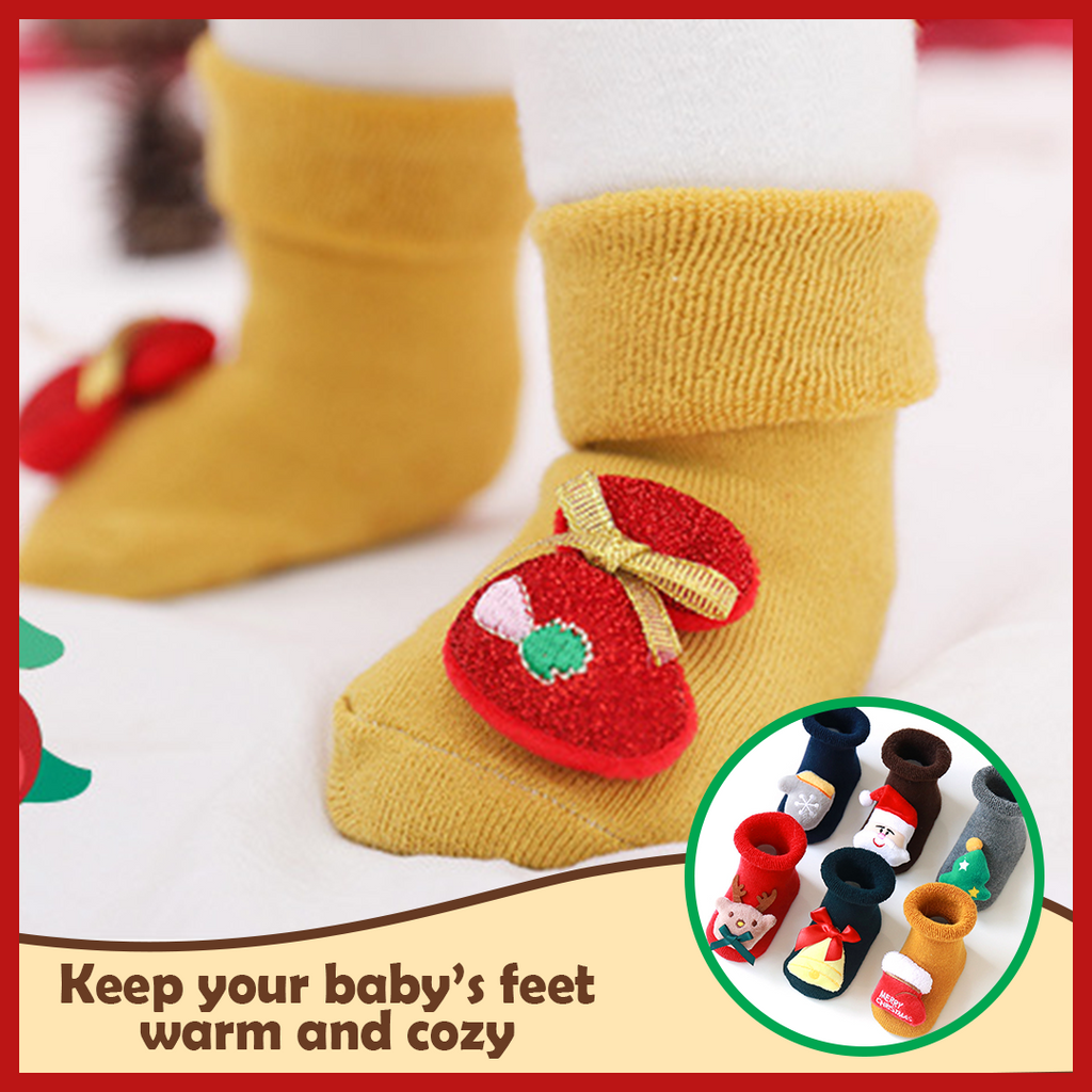 Chic Kid Baby Christmas Anti-Slip Socks
