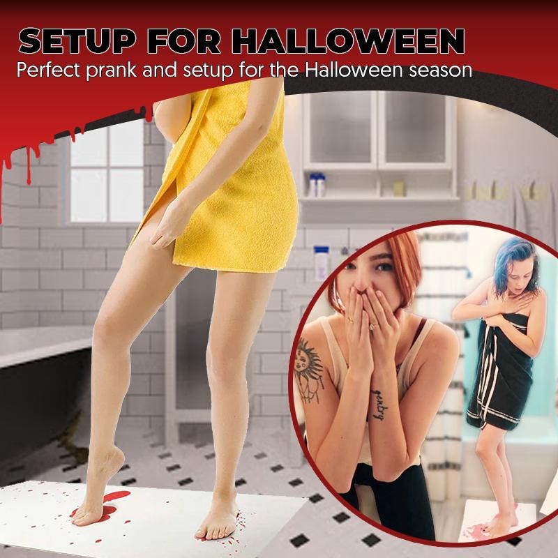 Holidayz Bleeding Color Changing Bathroom Mat