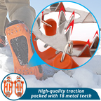 WinterHike! 18-Teeth Climbing Chain Cleats