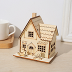 WWS Christmas Decorations Luminous Cabins
