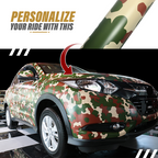 Matte Self-Adhesive Camouflage Film Wrap