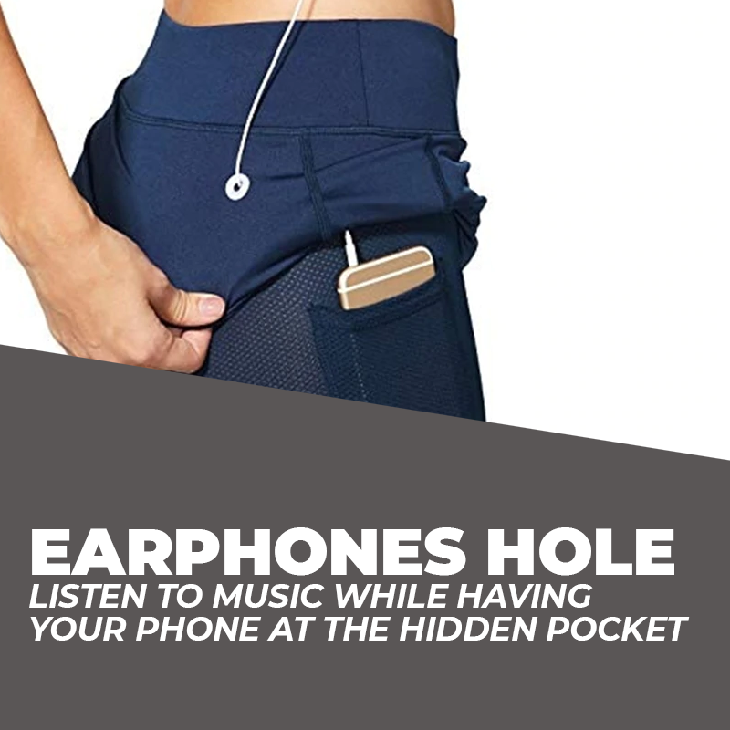 Highwaist Skort Lightweight Activewear