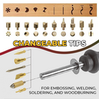 Wood Burning Pyrography Kit