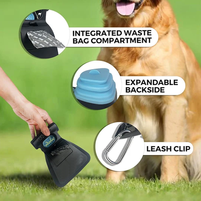 Portable Foldable Dog Waste Scooper