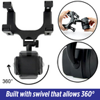 EZ360° Rear-view Mirror Phone Mount
