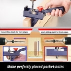 DUBU Adjustable Woodworking Drill Hole Jig