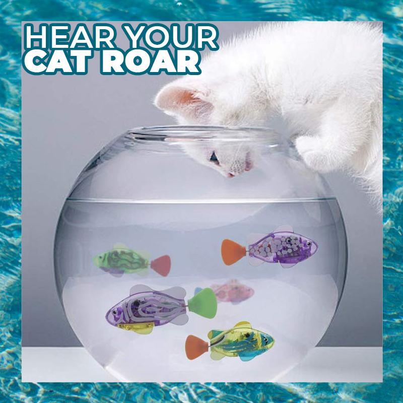 Interactive Cat Toy Swimming Fish Robot (2 PCS)
