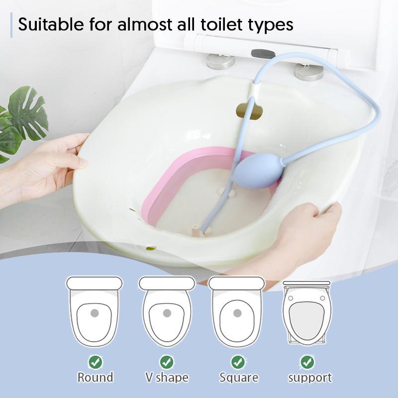 Collapsible Postpartum Washing Basin with Bidet