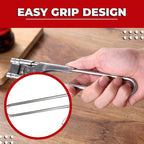 HomeTex Adjustable Stainless Steel Jar Openers